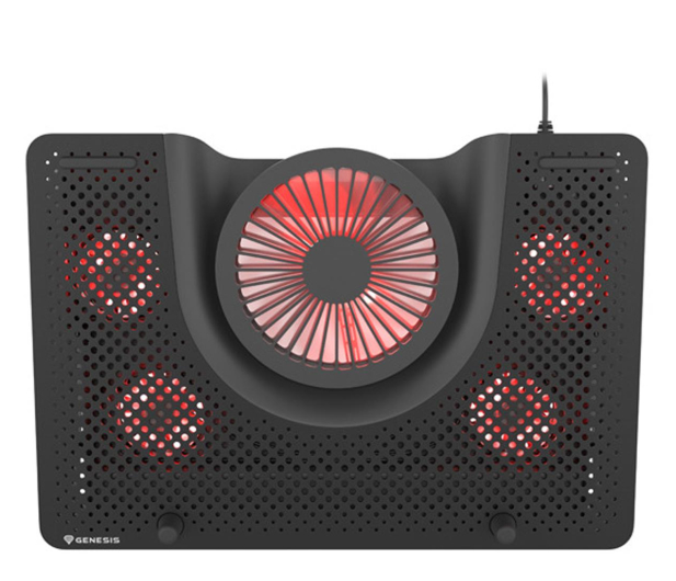 Genesis Podstawka chłodząca pod laptopa OXID 550 15.6-17.3" RGB NHG-1411 - 1077231 - zdjęcie 2
